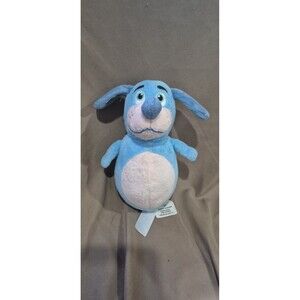 Doc McStuffins Boppy Dog Blue Plush Bean Bag 7" Clean Soft Cute Stuffed Toy EUC